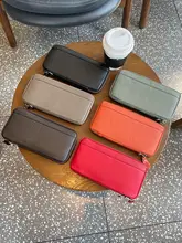 本革製 長財布【大容量・シンプルデザイン・スマホ収納可・女性用】