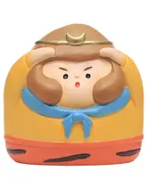 可愛いカートゥーンデザイン！西遊記テーマの子供用貯金箱【クリエイティブ・取り出し可能】
