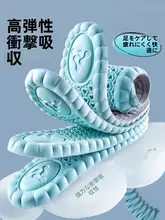 極上の柔らかさ！通気性抜群の運動靴インソール【抗菌・吸汗・クッション性】