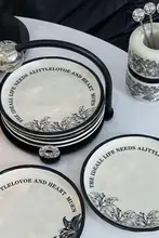 高級感ある陶磁器の骨抜き皿【家庭用・多用途・食卓用】