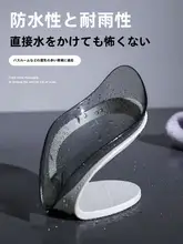 穴あけ不要の多機能石鹸置き【水切りデザイン・バスルーム用】