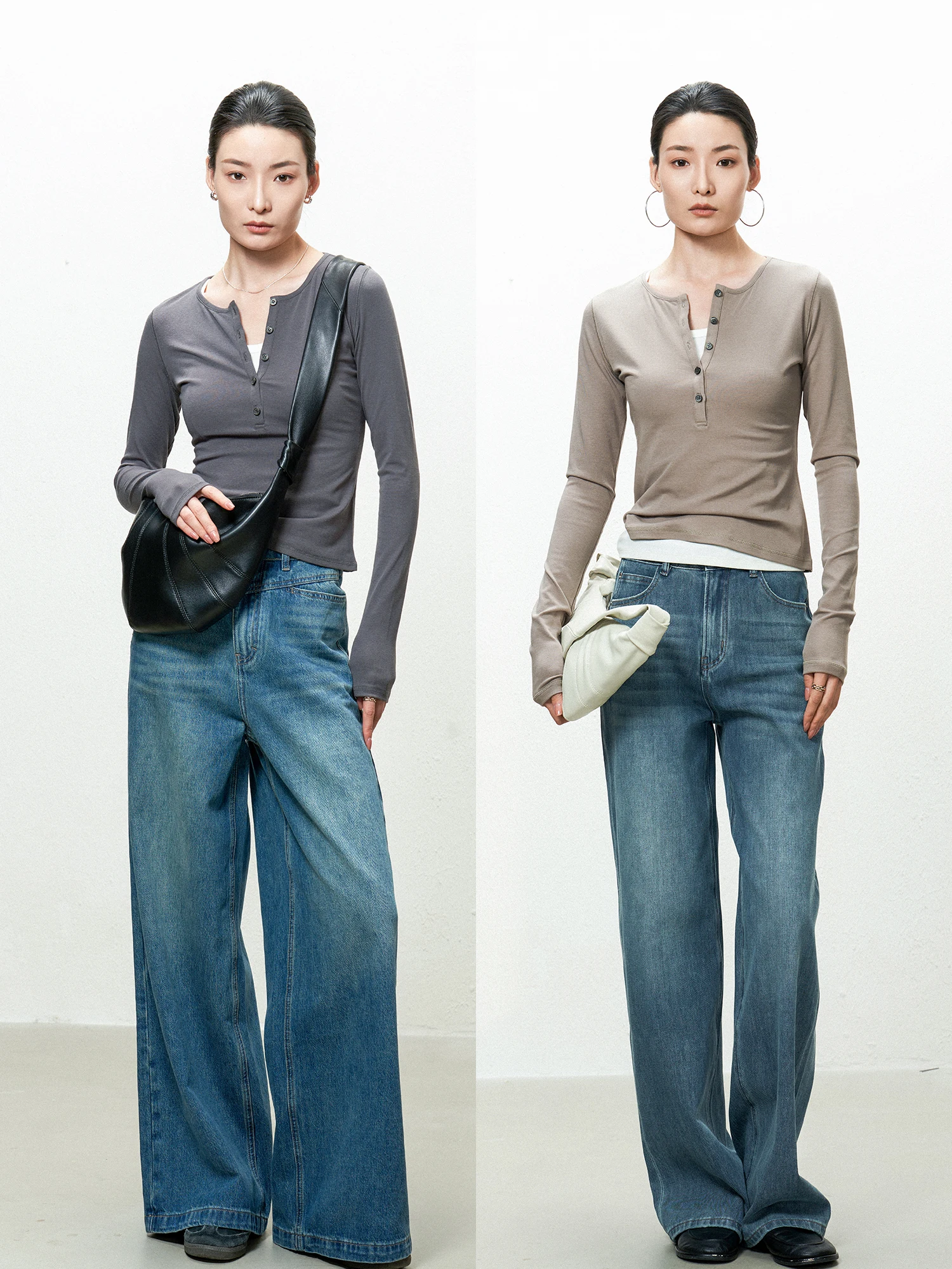 大人可愛い服 50代コーデの完全ガイド｜抗菌長袖Tシャツで実現する自然な可愛さ