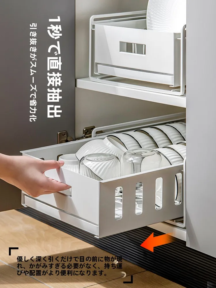 キッチンカウンター下収納 薄型ラック：水切り付き多機能収納の実用性と設計原理