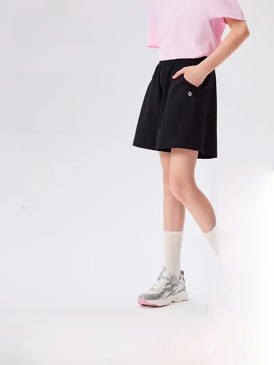 女児用速乾ショートパンツ【夏季・薄手・運動用】（セットアップ対応）