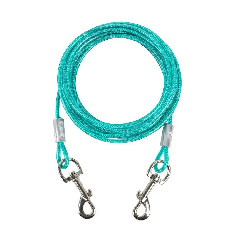 犬のお散歩グッズをコスパ良く揃える方法　強化スチールリードの実際の使い勝手