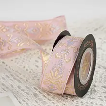 民族風の刺繍リボン【手作り用・装飾用・カーテンや服の縁飾り】
