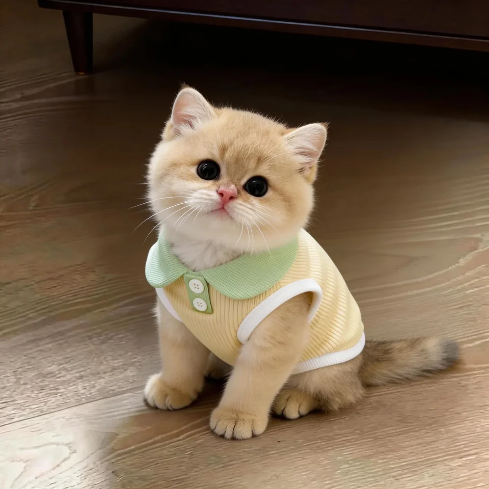 猫服 春夏 薄手 通気性 小型 タンクトップ