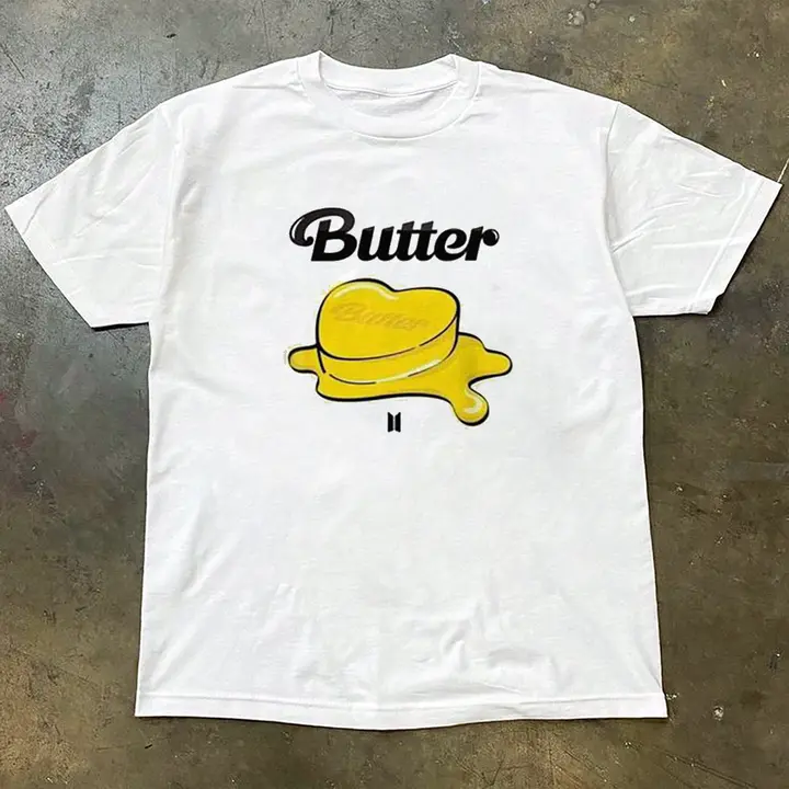 個性的な印刷Tシャツ【オーバーサイズ・純綿・ラウンドネック・夏用・短袖】