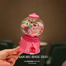 髪を傷めず快適！女の子用スクリューヘアゴム【ヘアアクセサリー・子供用】