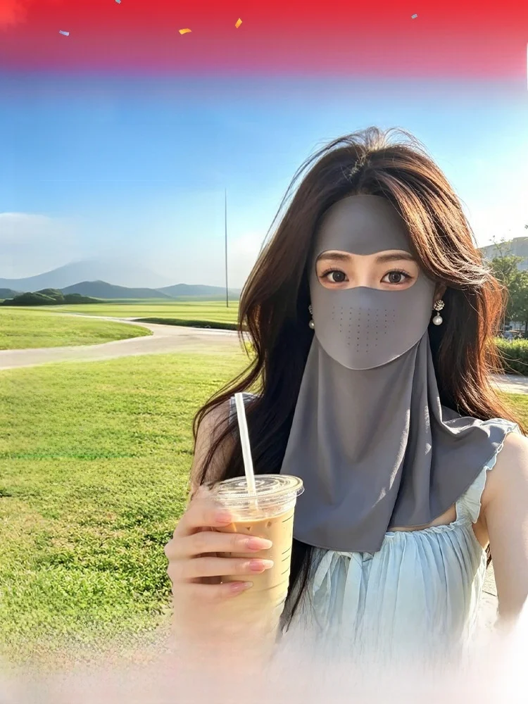 顔と首を守るUVカットフェイスマスク：UPF50+で夏の日焼けを防ぐ実用ガイド