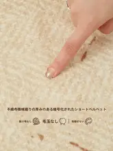 高級感のあるヴィンテージ風ラグ【無臭・家庭用・リビング・ソファ・寝室用】