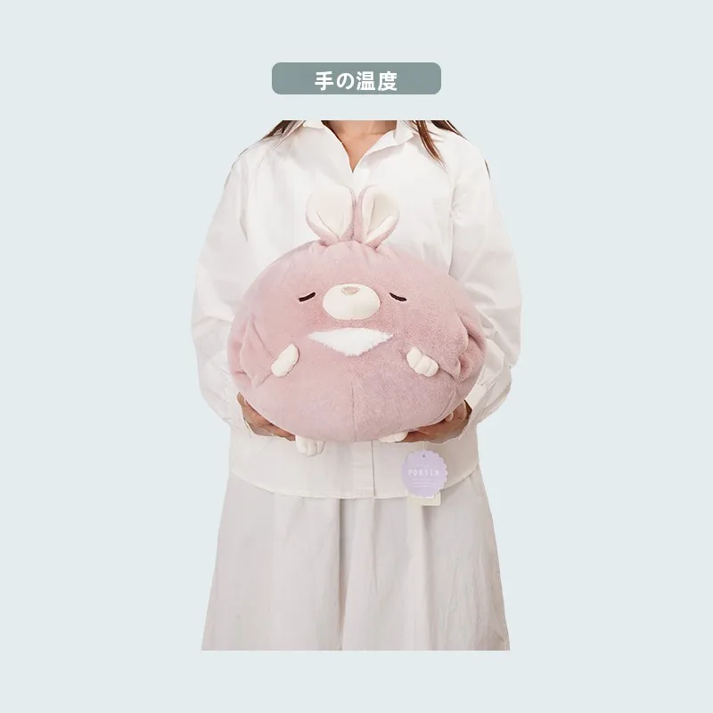 森林カフェのうさぎぬいぐるみ：温かい手を暖める抱き枕としての実用性とデザイン分析