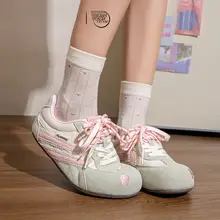 ドイツ軍スニーカー レディース 厚底 通気性 レーシングスタイル カジュアル スポーツ 秋冬「feiyue」