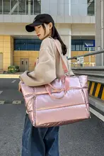 大容量トートバッグ【肩掛け・旅行用・カジュアルデザイン】