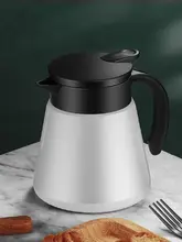 小型二重真空ステンレスコーヒーポット【オフィス用・保温・単独使用】