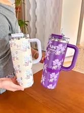 大容量の保温水筒【飲み口付き・保冷機能・女性向け】