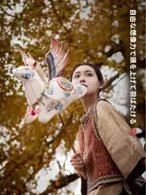 手作り馬年のランタンDIY材料キット【中式竹編・伝統工芸】
