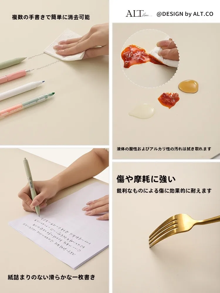 大きなピンクのマウスパッド：オフィスと学習机でのキーボード保護と防滑性能の実証