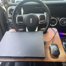 車載用ステアリングホイールテーブル【アイデア装備・多機能・フラットデザイン】