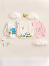 長袖Tシャツ ベビー キッズ ボーイズ ガールズ コットン100% 秋 トップス 「Balabala」