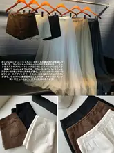 ロマンティックな無腰頭デザインのショートパンツとリボン付きチュールスカート【秋用・女性用】（セットアップ対応）
