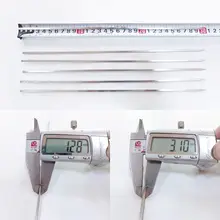 ステンレス製 バーベキュー串【角型・極厚・羊肉用・直条】