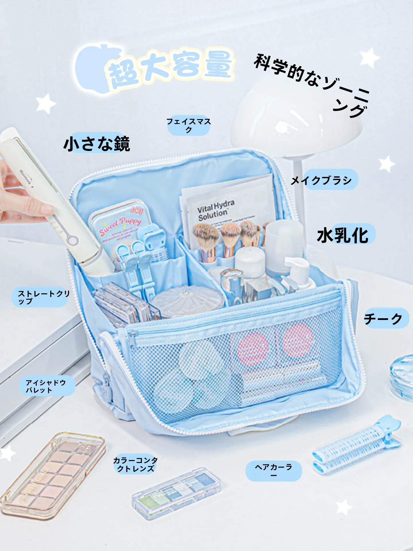 シャワーバッグの使い方と選び方：RosyPosy Adornシリーズ収納ポーチの実用性解析