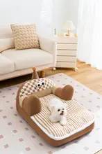 hipidog 冬用保温犬用ベッド【洗える・小型犬・猫用・多機能】