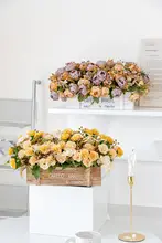 造花 鉢植え フェンスデザイン リアルタッチ インテリア オブジェ テーブルデコ 食卓 ルームツアー