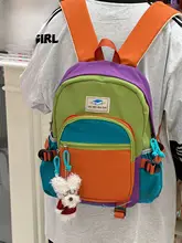 レトロデザインの大橘猫キッズリュックサック【男女兼用・アウトドア・海外旅行向け】