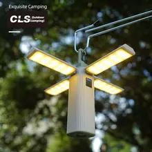 CLS 多機能LEDキャンプライト【長持ち・折りたたみ式・テント用・雰囲気作り】