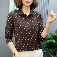 ポロ襟の綿100%ボーダー長袖シャツ【フィット・カジュアル】