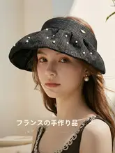 夏用アウトドア用 ハット【広いつば・シェルデザイン・日除け効果】
