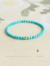 原石トルコ石ブレスレット【天然無加工・高品質・コレクション用】