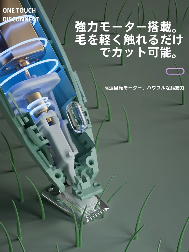 ペット用静音爪毛剃り器：家庭トリミングで安心・快適なケアを実現