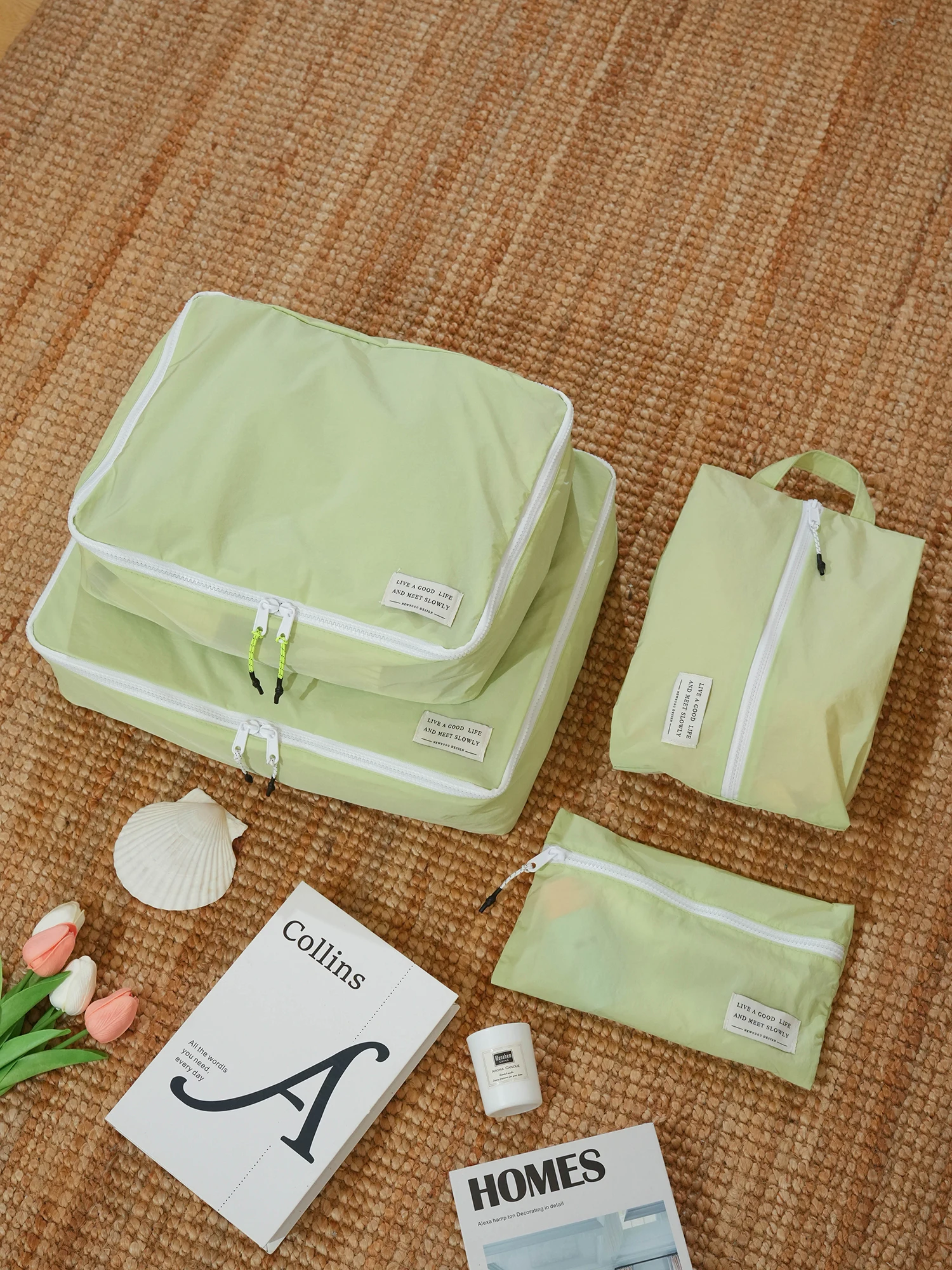軽量で持ち運び便利な仕分け袋：旅行用衣類・化粧品収納の最適解