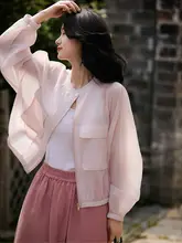 清透感のアセタール工装ジャケット【フィット・軽やかなデザイン】