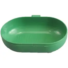 鳥かご用プラスチック洗面器【小型・内掛け型・丸型・四角型共用】