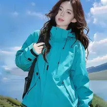 アウトドア用レディースソフトシェルジャケット【秋冬用・3WAY・登山対応】