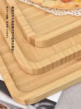 木製の和風茶托【パン・ケーキ用の実木トレイ】