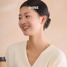 エレガントな印象のS925銀製ネックレス【女性用・軽やかで高級感・万能デザイン】