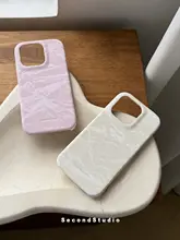 secondstudio 高級感のあるiPhone用ケース【国風サテン風デザイン・手作り本革・シンプルハードケース】