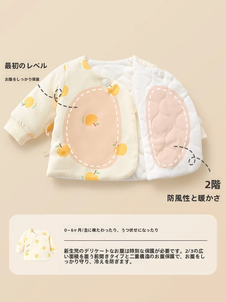 新生児冬の寝る時服装としてのコットン分体ジャケットは信頼できるか？
