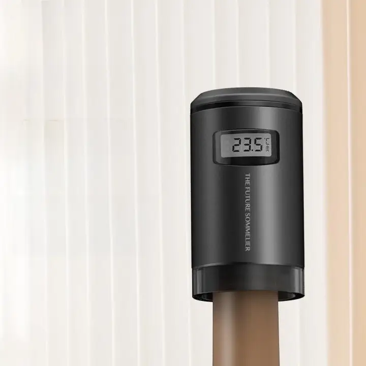 Circle Joy ワイン専用電動真空保存栓【自動抽真空・赤ワイン用】