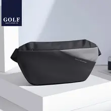 トレンディなバイカラー男性用ショルダーバッグ【スポーツ&カジュアル・軽量・アウトドア】