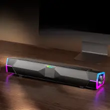 デスクトップ用コンピューター音響【小型有源スピーカー・低音強化型・ゲーミング用・ワイヤレスBluetooth対応】
