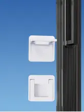 アルミ製 窓用安全ロッククリンチ固定器【引き戸・子供向け防護用】
