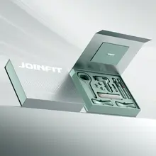 JOINFIT 家庭用フィットネス器具セット【筋膜ガン・電動マッサージ・ジャンプロープ・トレーニングバンド・ダンベルギフトボックス】