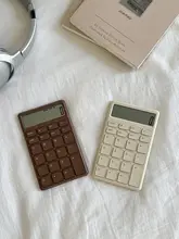 おしゃれなモランディカラーのミニ計算機【携帯用・オフィス・大学生向け】