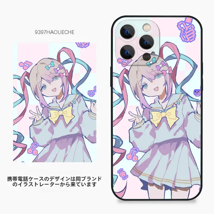 イラストレーターとのコラボレーションによるスマホケース【iPhone、Huawei、Xiaomi、Vivo、Oppo対応】